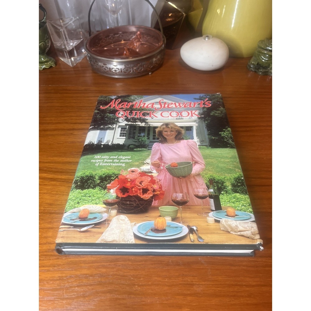Vintage Martha Stewart's Quick Cook, 200 Recipes, 1983 1st Edition/1st Printing